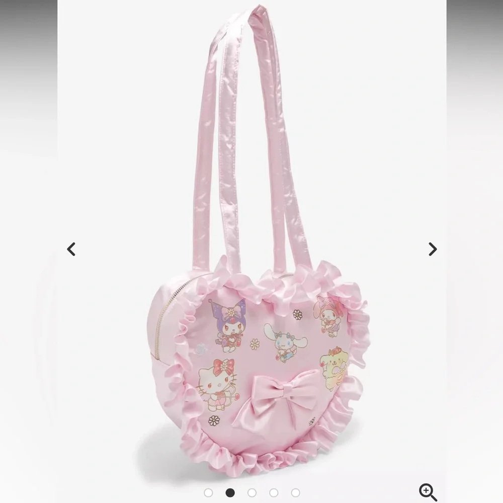 Her Universe | Hello Kitty and Friends Cupids Heart Shaped Tote Bag
